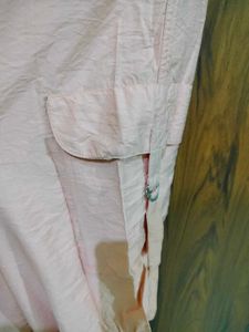 Women's Pink Cargo Pants