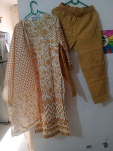 beautiful and elegant Kurta Set with Dupatta