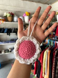 Handmade Crochet Flower Hair set