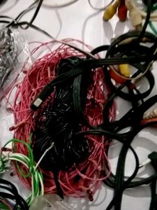 Assorted Electronic Cables &amp; Adapters