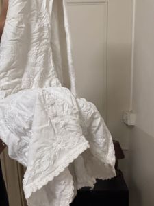 White Lucknowi Palazzo Pants