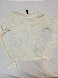 H&M mesh Long Sleeve Top