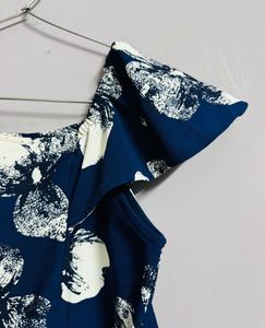 Floral Ruffle Top