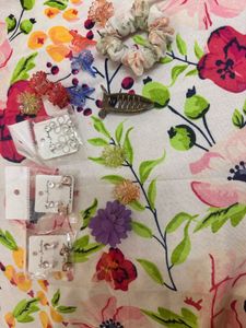 hair clip,earrings posters