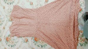 Peach Colour Dress