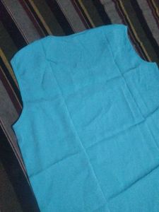 Light Blue Sleeveless Top