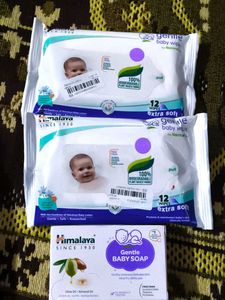 Himalaya Baby Wipes & Soap Bundle