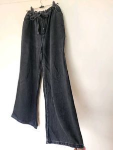 Wide Leg Denim Jeans