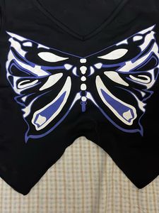 Butterfly Graphic Long Sleeve Top