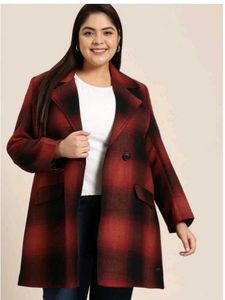 Chic Plaid Coat for Women