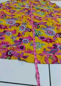 Vibrant Paisley Print Maxi Skirt