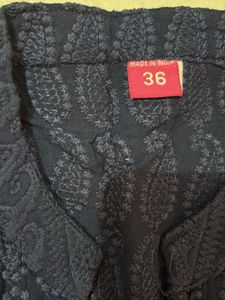 Elegant Blue Chikankari Kurta