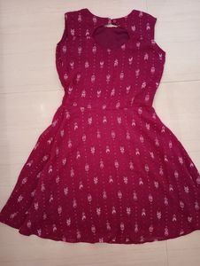 Magenta color One-piece