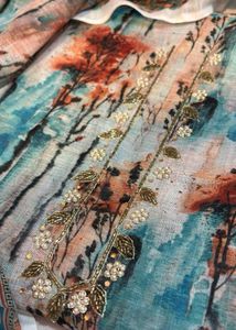 Beautiful Printed Dress Material