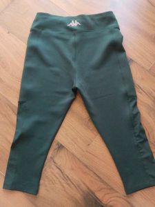 Kappa Brand Dark Green workout Capris