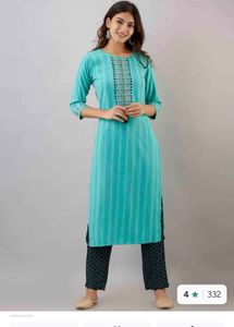 Elegant Emerald Green Kurta