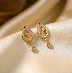 Elegant Gold Earrings with AD Stone combo of 2