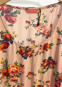 Ethnic Floral Maxi dress full length