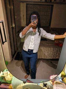 White Embroidered Kurta