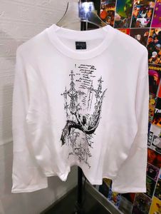 BOXY FIT GRAPHIC PRINTED BAGGY WAFFLE TEE 🔥🔥