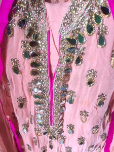 Very Heavy Mirror Stone Work Suit