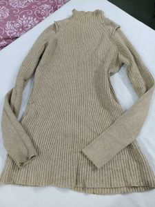 Cozy Knit Mock Neck Sweater