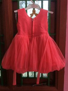 Sparkling Coral Party Dress