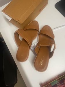Stylish Brown Flat Sandals