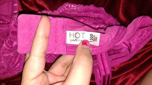 Underwired Pink lace bra