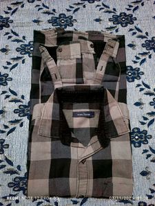 Sale 99rs. Highlander Checkered Shirt L
