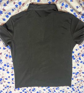 Men’s Collared Shirt Combo – Grey, Orange &amp; Black