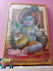 Vintage Krishna Print