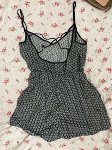 Backless Playsuit