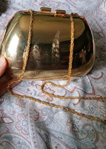 Solid Gold Evening Bag
