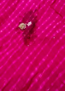 zardozi work Magenta Dress