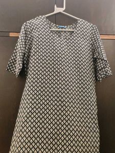 Patterned Casual Dress