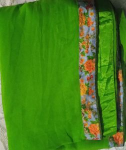 Vintage Floral Print Blouse