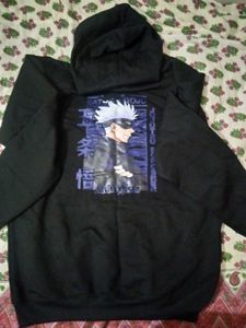 Black Graphic Hoodie