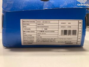 Adidas Campus Sneakers 100%💯 ORIGINAL UK - 7