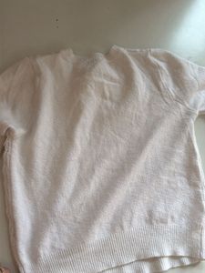Chic White Knit Sweater