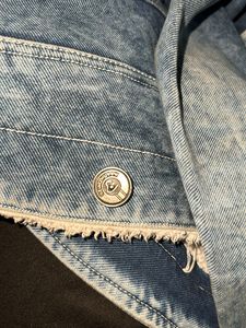 Denim Jacket Blue Colour Inside White