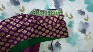 Lengha Saree With 2 Blouse