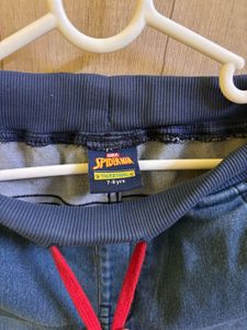 Marvle Spiderman Denim Jogger Pants