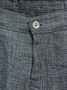 Ankle Length Formal Grey Pants for Men
