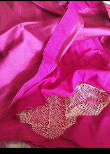 Raw Silk Gown