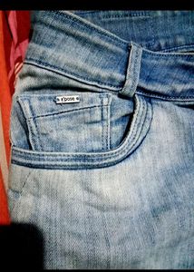 Denim Jeans Short