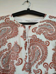 Empire Top In Rust Color (Women)