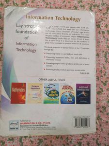 Class 9 Information Technology Book