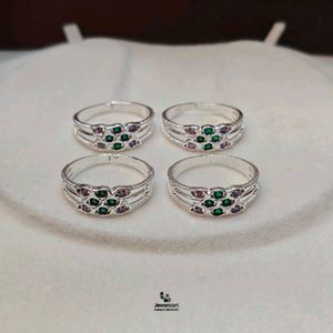 Pure Silver Toe Rings For Daily Wear