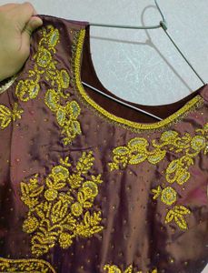 🎀 Embroidery peplum Top &amp; Skirt  🎀